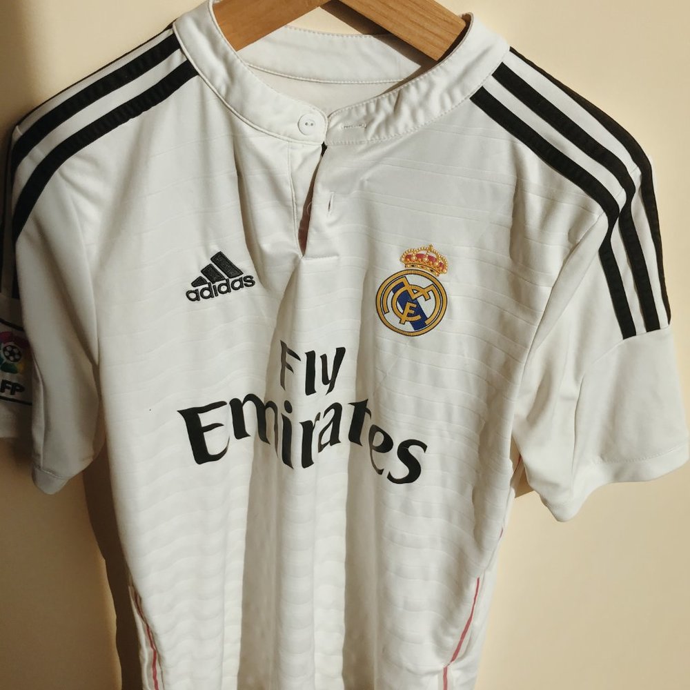 Authentic Real Madrid Soccer Jersey, Like New!